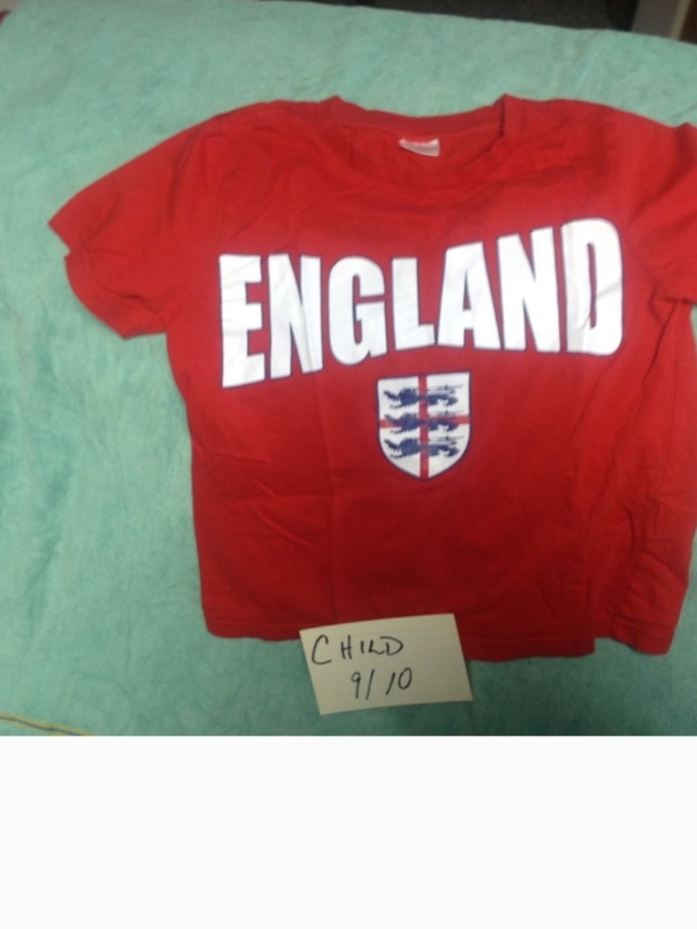 Childs Team England tshirt